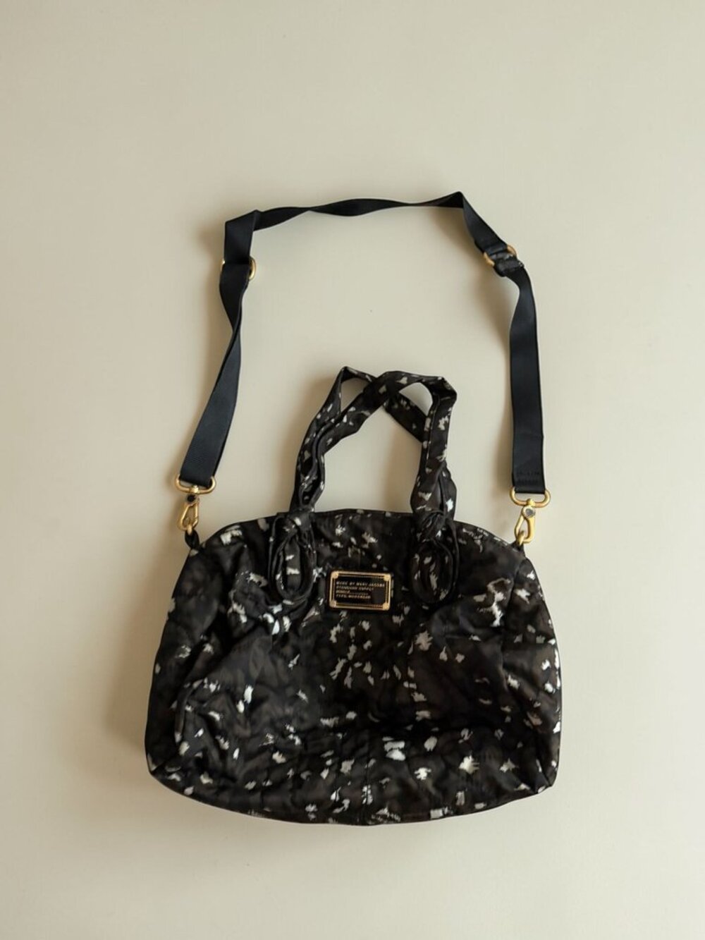MARC BY MARC JACOBS Brown Logo Crossbody Bag